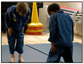children bowing